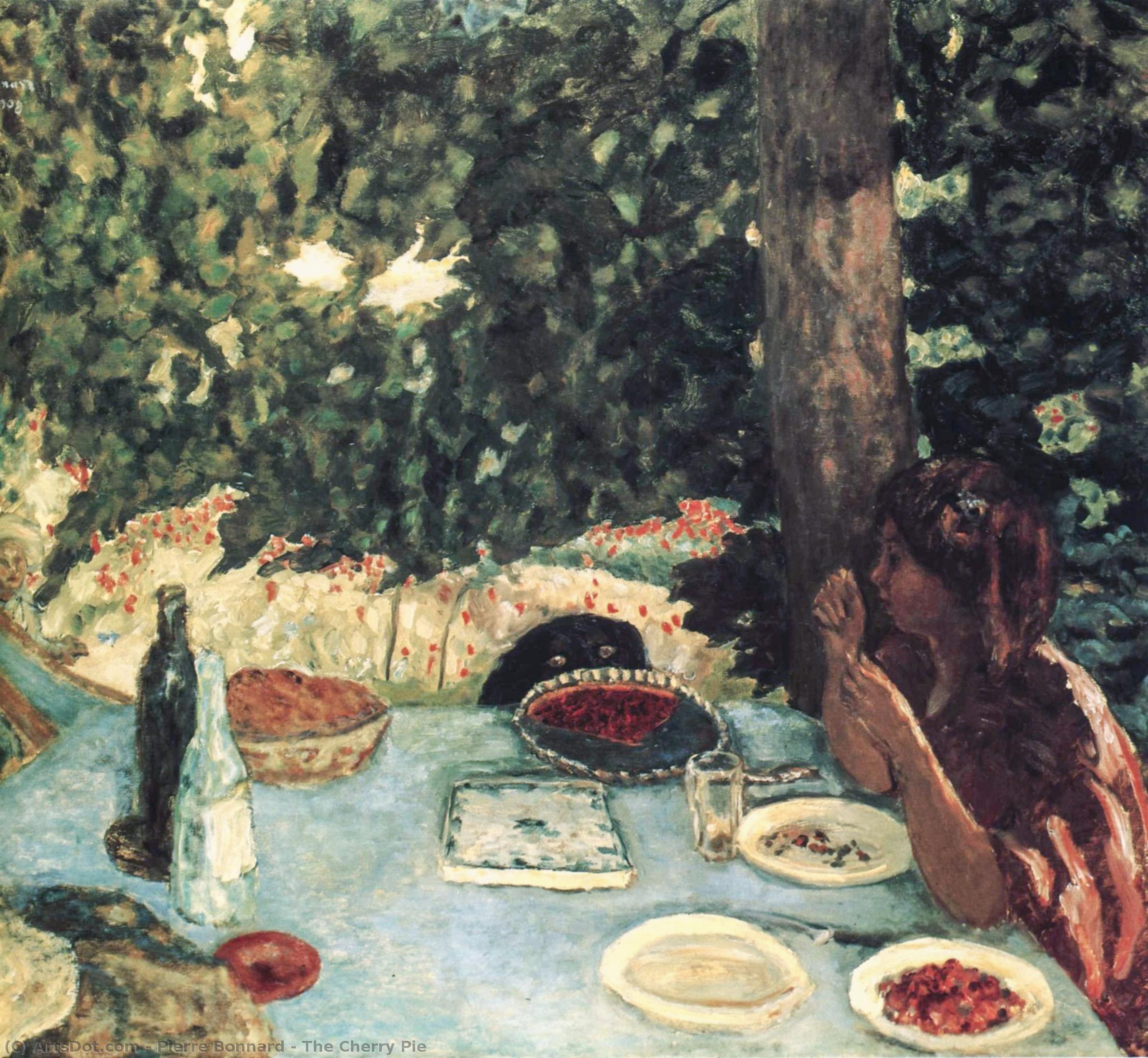 Wikioo.org - The Encyclopedia of Fine Arts - Painting, Artwork by Pierre Bonnard - The Cherry Pie