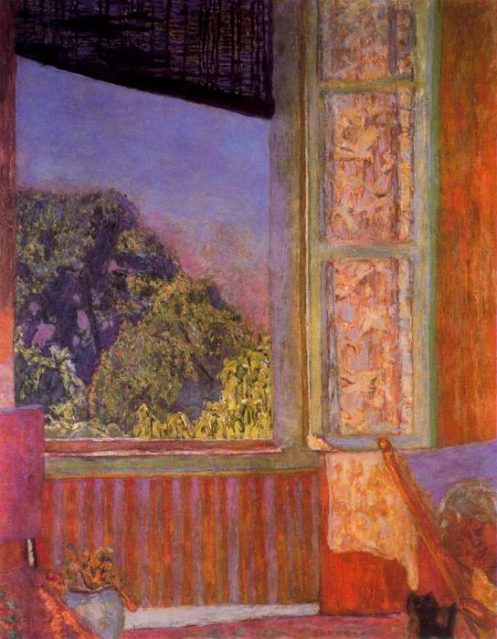 Wikioo.org - The Encyclopedia of Fine Arts - Painting, Artwork by Pierre Bonnard - THe open window 1