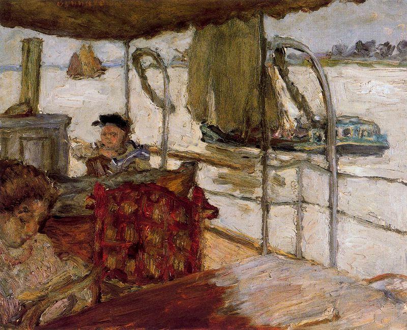 Wikioo.org - The Encyclopedia of Fine Arts - Painting, Artwork by Pierre Bonnard - The Yacht
