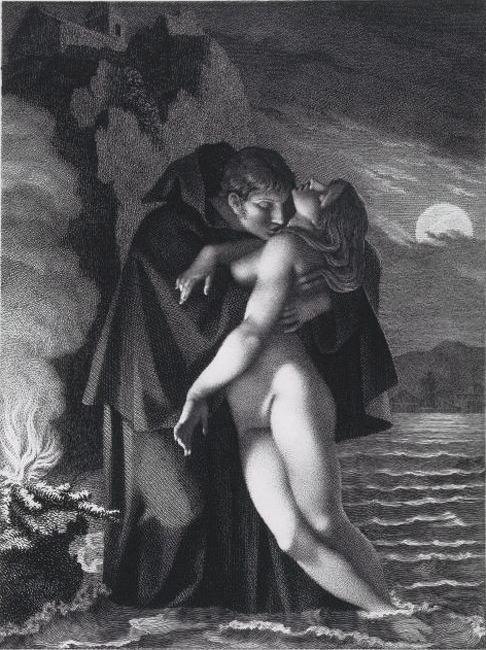 WikiOO.org - Encyclopedia of Fine Arts - Festés, Grafika Pierre-Paul Prud'hon - The love of Phrosine and Mélidore