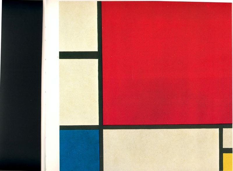 Wikioo.org – L'Enciclopedia delle Belle Arti - Pittura, Opere di Piet Mondrian - Composizione con blu rosso e giallo