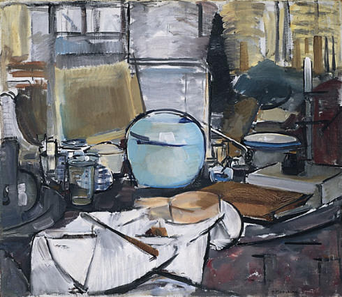 WikiOO.org - Енциклопедія образотворчого мистецтва - Живопис, Картини
 Piet Mondrian - Still Life with Gingerpot I