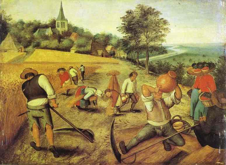 Wikioo.org – La Enciclopedia de las Bellas Artes - Pintura, Obras de arte de Pieter Bruegel The Younger - verano