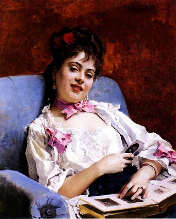 Wikioo.org – L'Enciclopedia delle Belle Arti - Pittura, Opere di Raimundo De Madrazo Y Garreta - Bei ricordi