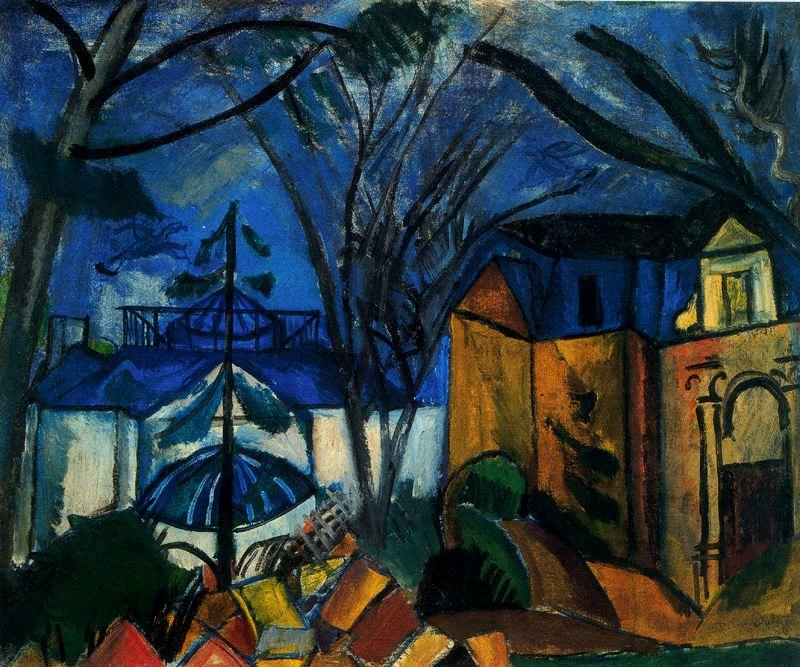 Wikioo.org - The Encyclopedia of Fine Arts - Painting, Artwork by Raoul Dufy - The botanical garden