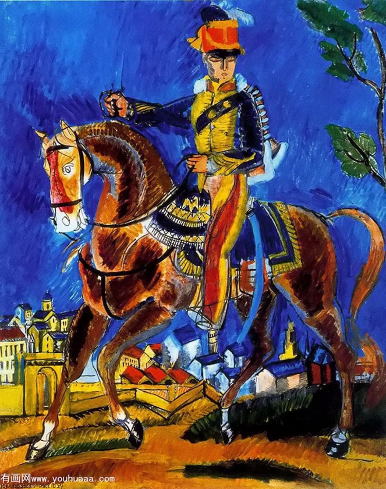 Wikioo.org - The Encyclopedia of Fine Arts - Painting, Artwork by Raoul Dufy - The Duke of Reichstadt