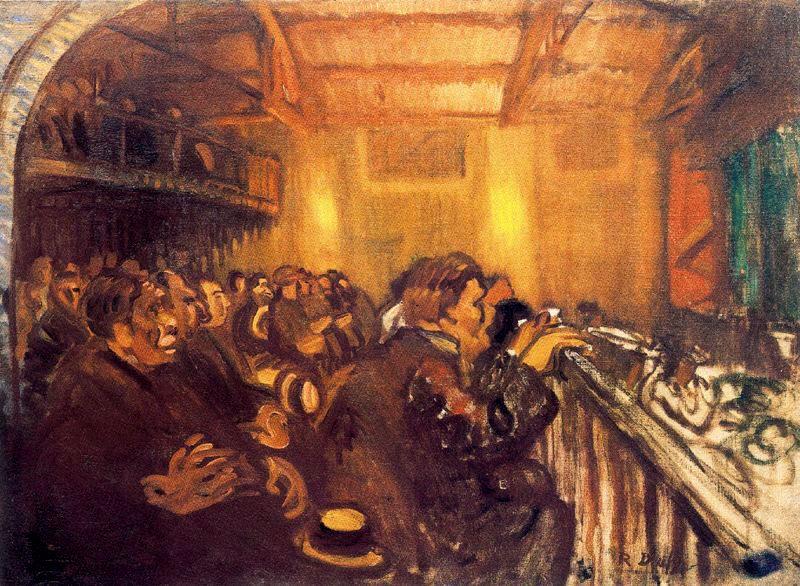 WikiOO.org – 美術百科全書 - 繪畫，作品 Raoul Dufy - 剧院在马提格斯