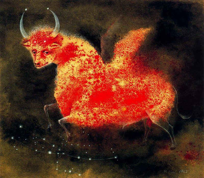 WikiOO.org - Encyclopedia of Fine Arts - Maalaus, taideteos Remedios Varo - bull