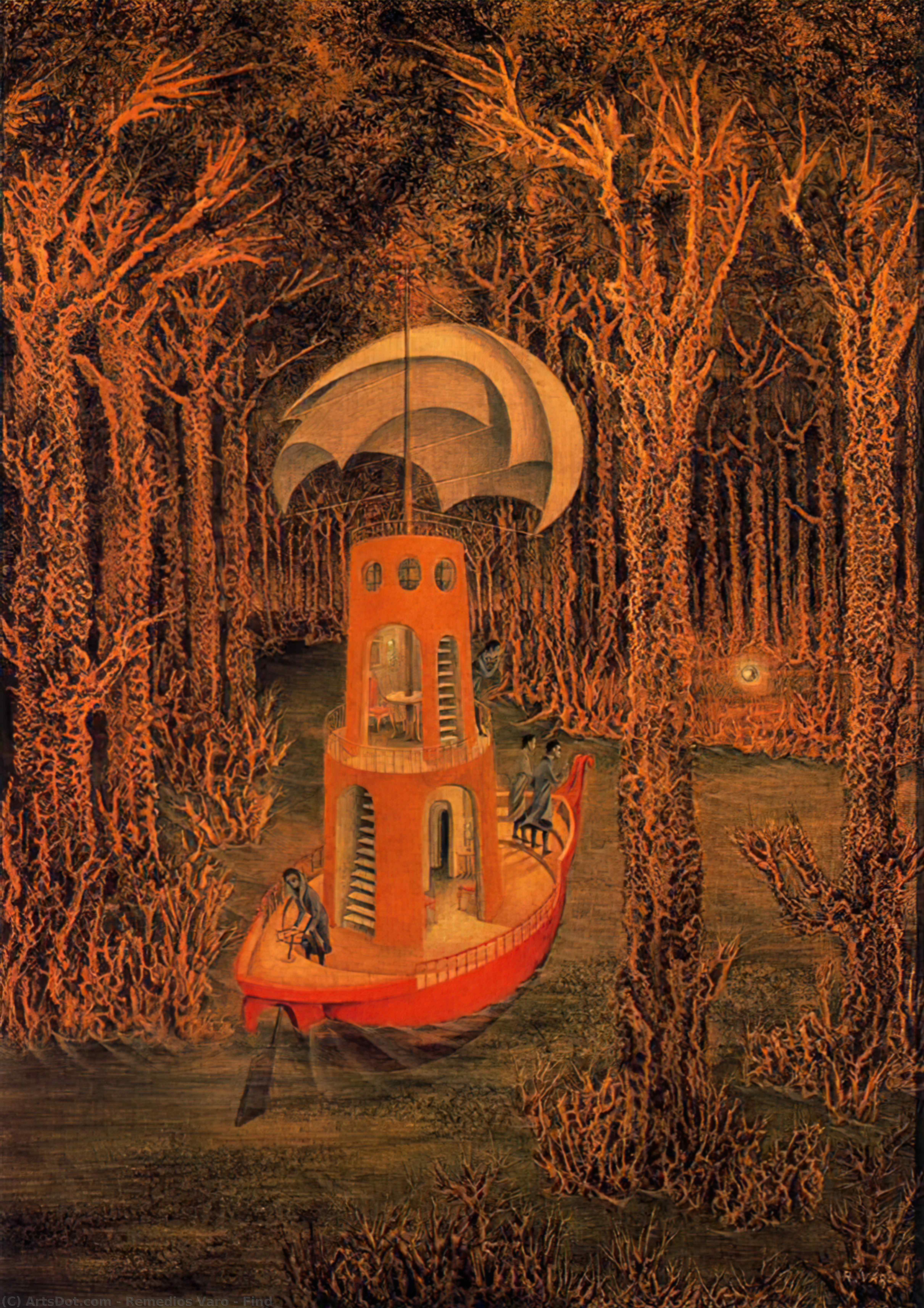 Wikioo.org - The Encyclopedia of Fine Arts - Painting, Artwork by Remedios Varo - Find