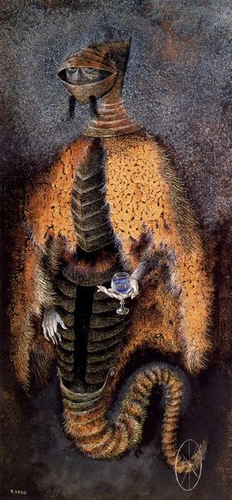 Wikioo.org - The Encyclopedia of Fine Arts - Painting, Artwork by Remedios Varo - Happy knight