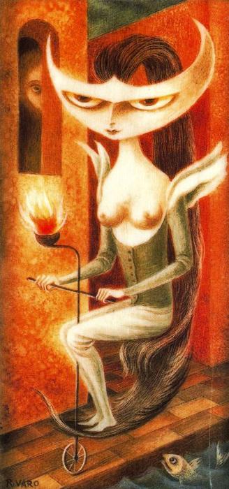 WikiOO.org - Енциклопедія образотворчого мистецтва - Живопис, Картини
 Remedios Varo - Lady Godiva
