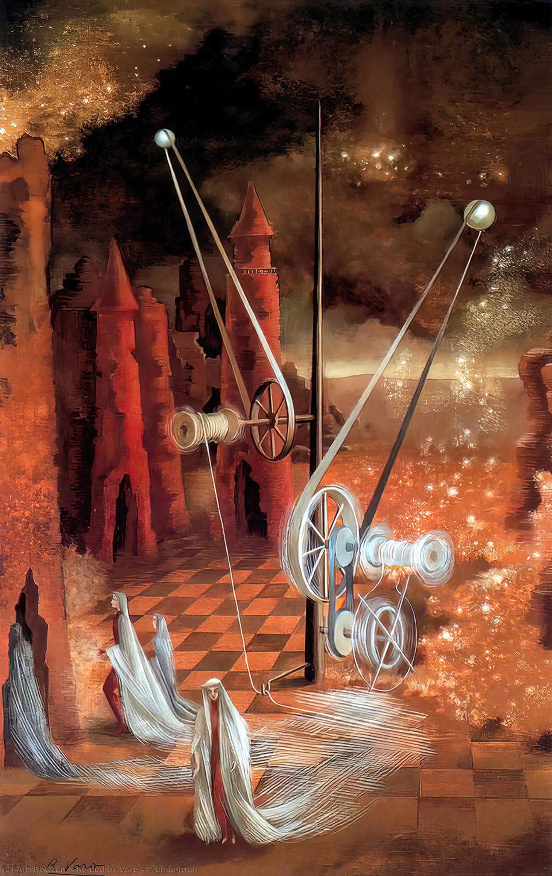 Wikioo.org - The Encyclopedia of Fine Arts - Painting, Artwork by Remedios Varo - Premonition