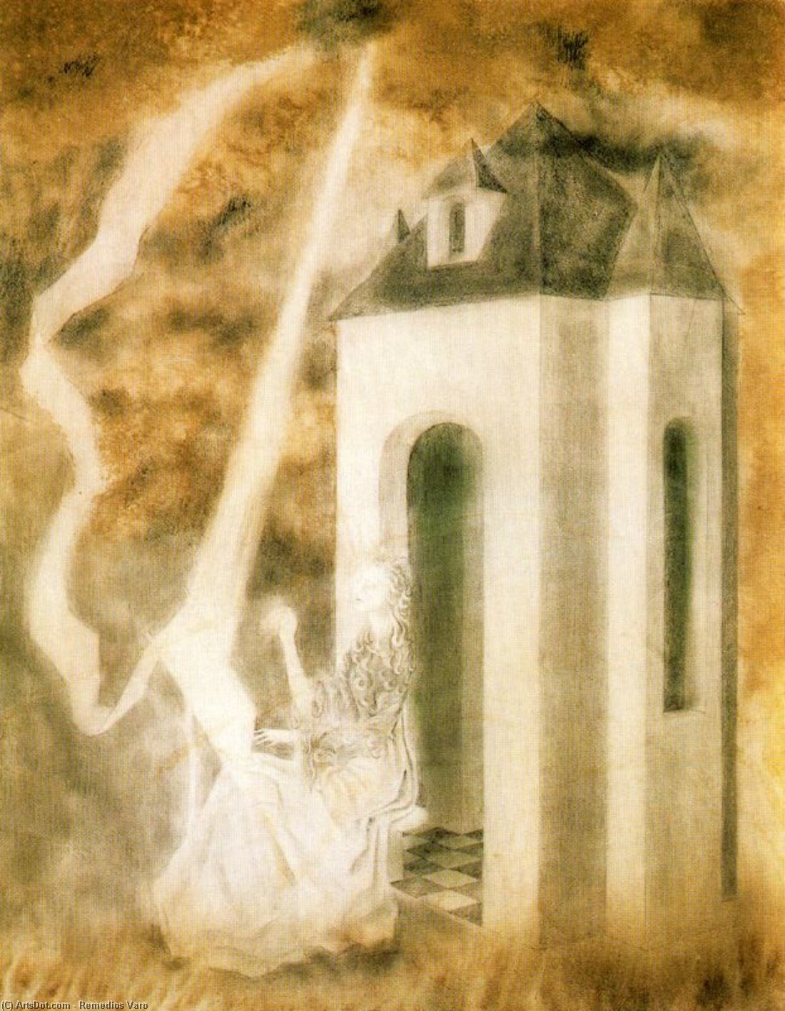 Wikioo.org - The Encyclopedia of Fine Arts - Painting, Artwork by Remedios Varo - Weaver