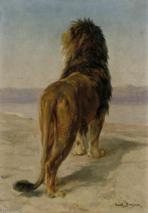 Wikioo.org – L'Encyclopédie des Beaux Arts - Peinture, Oeuvre de Rosa Bonheur - Lion