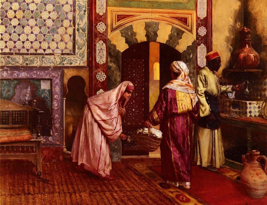 Wikioo.org - The Encyclopedia of Fine Arts - Painting, Artwork by Rudolph Ernst - The Hammam