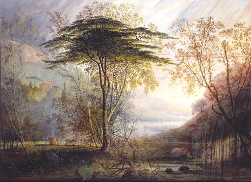 Wikioo.org - The Encyclopedia of Fine Arts - Painting, Artwork by Samuel Coleman Junior - The Temple of Flora