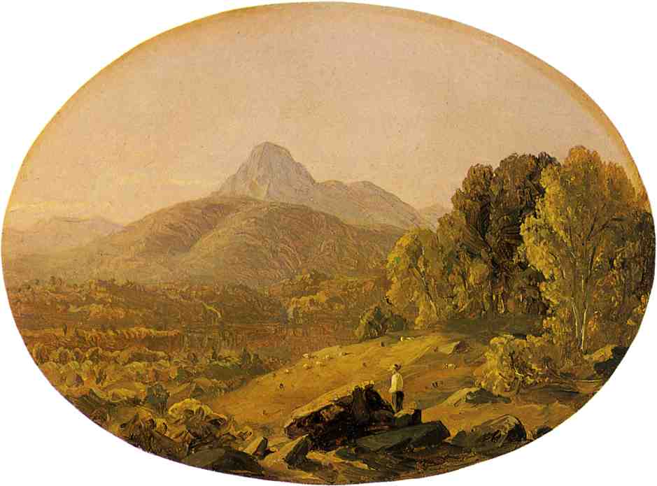 Wikioo.org - The Encyclopedia of Fine Arts - Painting, Artwork by Sanford Robinson Gifford - Mount Chocurua, New Hampshire