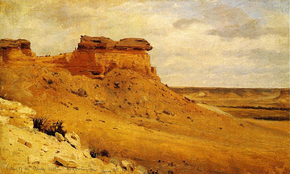 Wikioo.org - The Encyclopedia of Fine Arts - Painting, Artwork by Sanford Robinson Gifford - Valley of the Chug Water