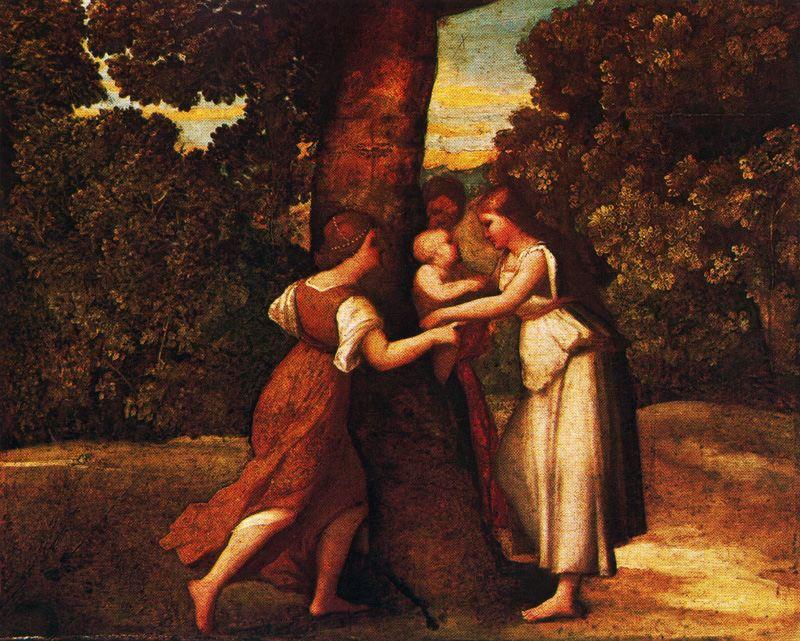 WikiOO.org - Енциклопедия за изящни изкуства - Живопис, Произведения на изкуството Sebastiano Del Piombo - Birth of Adonis