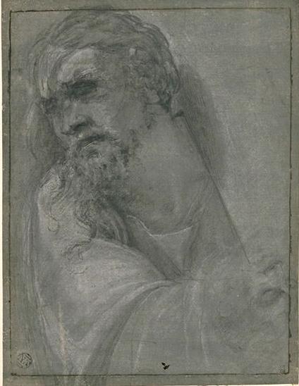 WikiOO.org - Encyclopedia of Fine Arts - Festés, Grafika Sebastiano Del Piombo - Christ carrying the cross