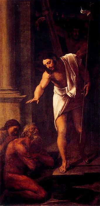 WikiOO.org - Encyclopedia of Fine Arts - Maalaus, taideteos Sebastiano Del Piombo - Christ's Descent into Limbo