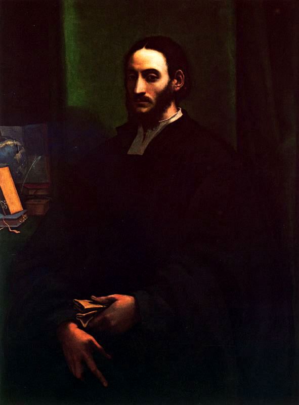 Wikioo.org - Die Enzyklopädie bildender Kunst - Malerei, Kunstwerk von Sebastiano Del Piombo - Porträt einer Humanist