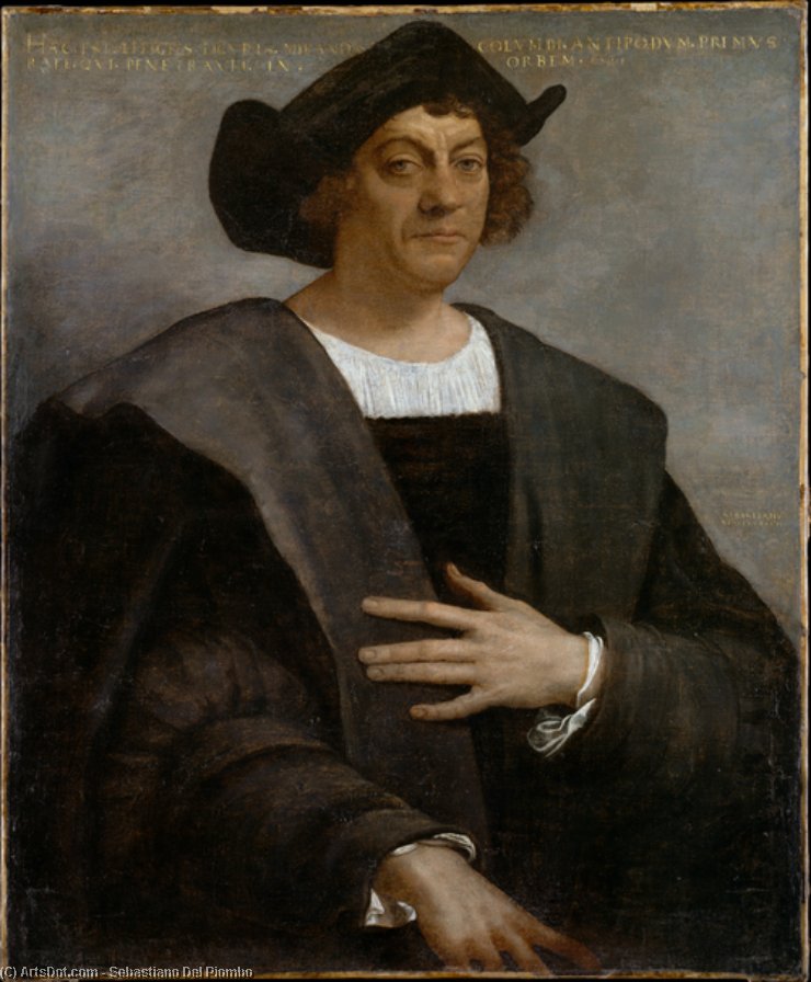 WikiOO.org - Енциклопедія образотворчого мистецтва - Живопис, Картини
 Sebastiano Del Piombo - Portrait of a Man
