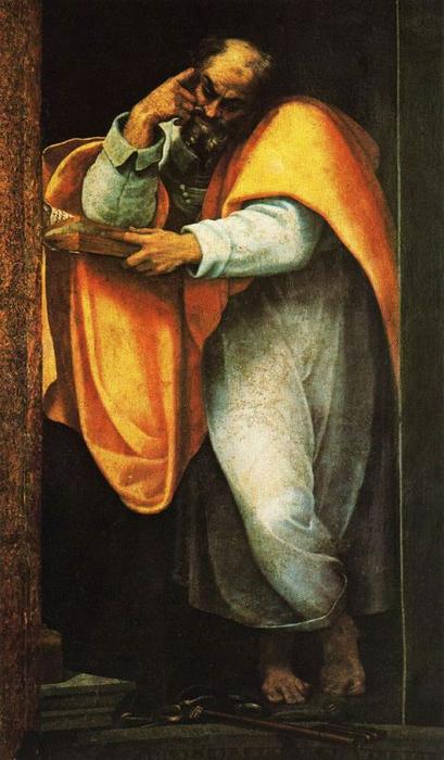WikiOO.org - Енциклопедія образотворчого мистецтва - Живопис, Картини
 Sebastiano Del Piombo - San Pietro