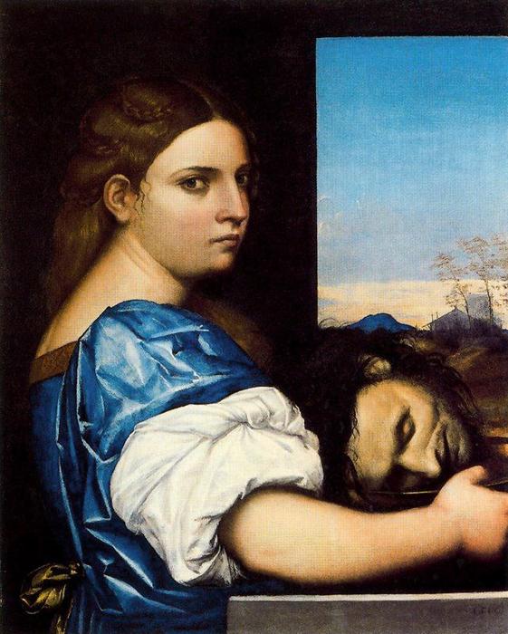 Wikioo.org - The Encyclopedia of Fine Arts - Painting, Artwork by Sebastiano Del Piombo - The Daughter of Herodias