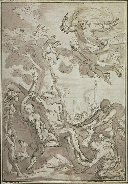 WikiOO.org - Enciklopedija likovnih umjetnosti - Slikarstvo, umjetnička djela Sebastiano Ricci - Martyre de saint Barthélémy