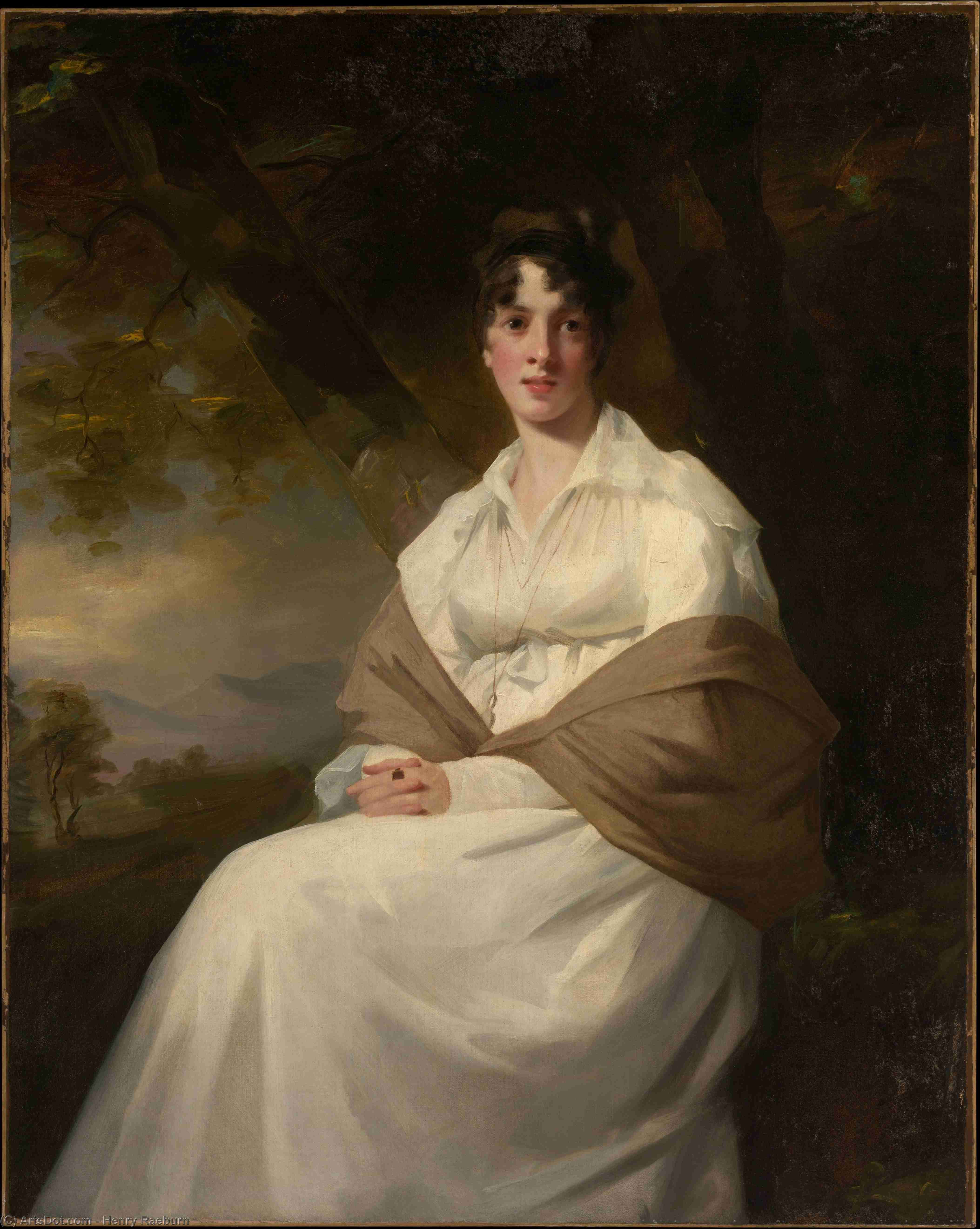 Wikioo.org - The Encyclopedia of Fine Arts - Painting, Artwork by Henry Raeburn - Lady Maitland (Catherine Connor)