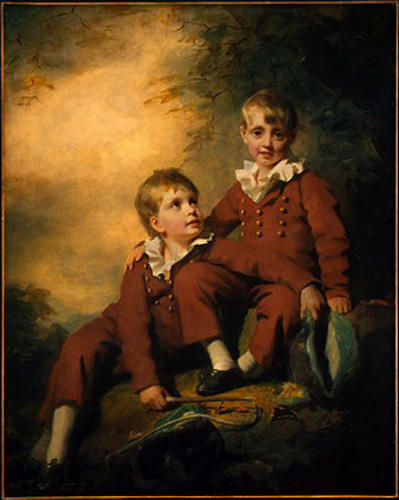 Wikioo.org - สารานุกรมวิจิตรศิลป์ - จิตรกรรม Henry Raeburn - The Binning Children