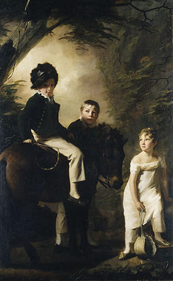 Wikioo.org - สารานุกรมวิจิตรศิลป์ - จิตรกรรม Henry Raeburn - The Drummond Children