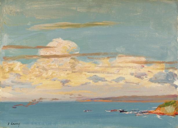 Wikioo.org - The Encyclopedia of Fine Arts - Painting, Artwork by John Lavery - Evening, Tangier