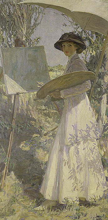 Wikioo.org – L'Encyclopédie des Beaux Arts - Peinture, Oeuvre de John Lavery - Mme Lavery