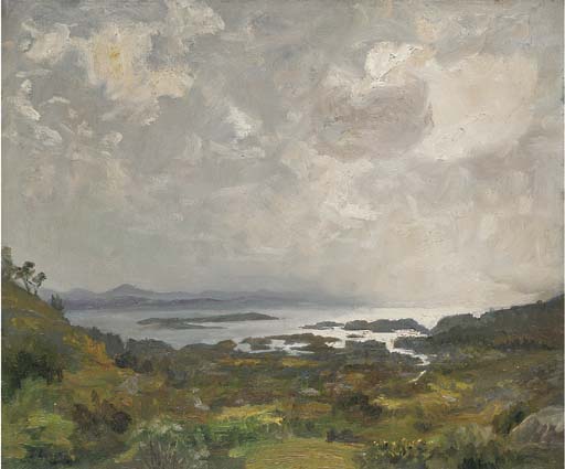 Wikioo.org - สารานุกรมวิจิตรศิลป์ - จิตรกรรม John Lavery - The Coast of Kerry