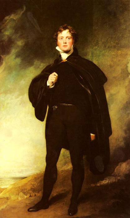 Wikioo.org - The Encyclopedia of Fine Arts - Painting, Artwork by Thomas Lawrence - Portrait Of George Nugent Grenville, Lord Nugent