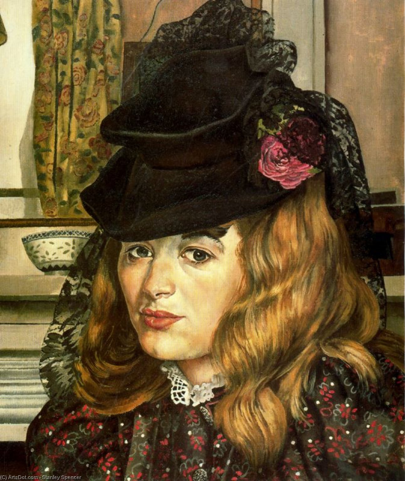Wikioo.org – L'Enciclopedia delle Belle Arti - Pittura, Opere di Stanley Spencer - Daphne 1