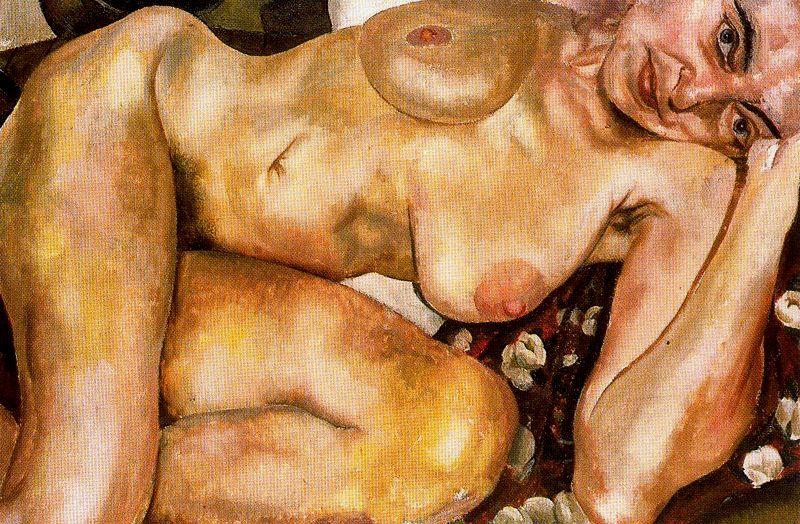 Wikioo.org - The Encyclopedia of Fine Arts - Painting, Artwork by Stanley Spencer - Nude (Patricia Preece)