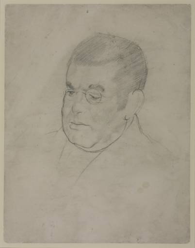 Wikioo.org - สารานุกรมวิจิตรศิลป์ - จิตรกรรม Stanley Spencer - Portrait of Louis Behrend