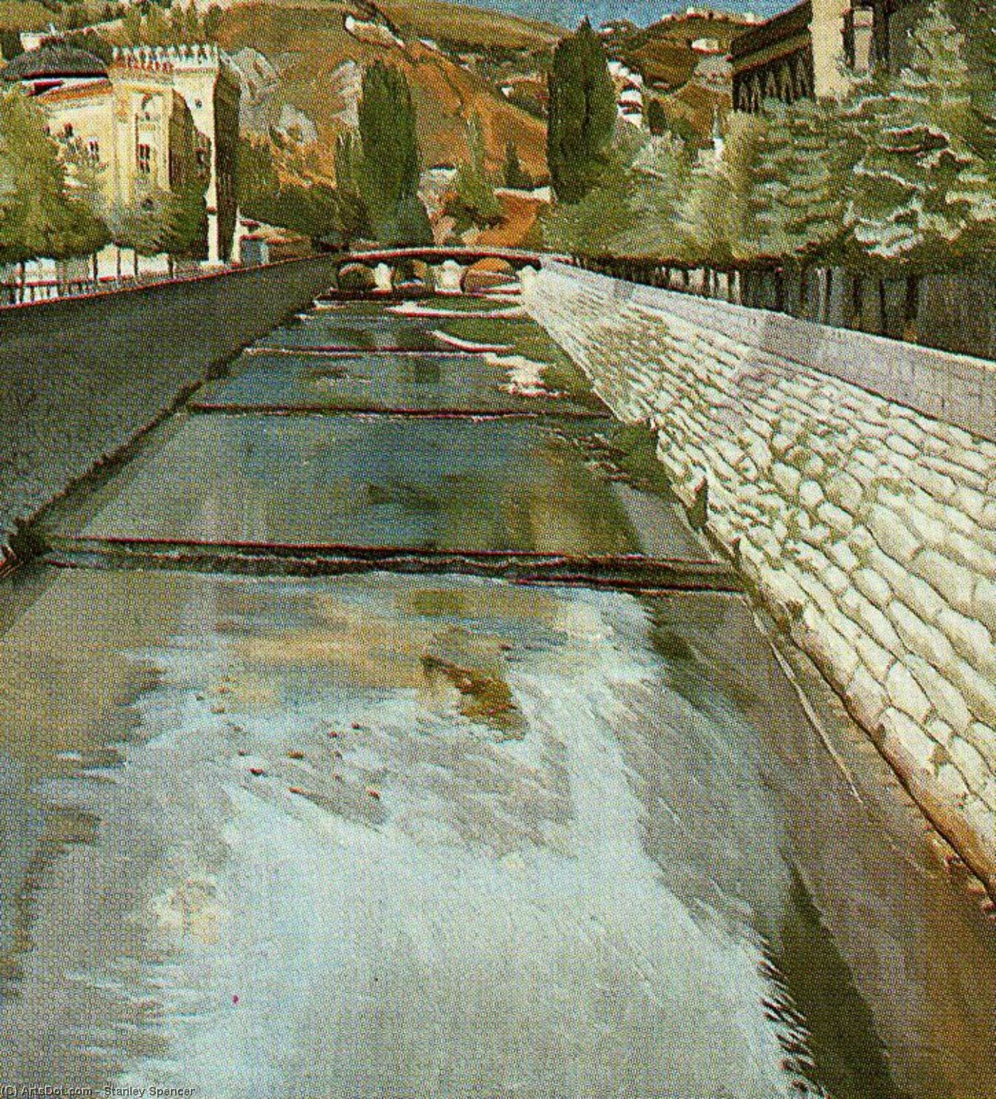 WikiOO.org - Encyclopedia of Fine Arts - Lukisan, Artwork Stanley Spencer - Sarajevo, Bosnia