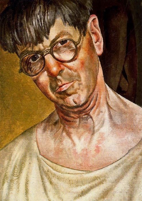 WikiOO.org - Encyclopedia of Fine Arts - Målning, konstverk Stanley Spencer - Self Portrait 1