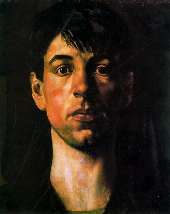 WikiOO.org - Encyclopedia of Fine Arts - Malba, Artwork Stanley Spencer - Self-Portrait 1