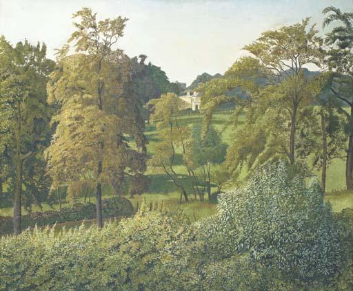 Wikioo.org - The Encyclopedia of Fine Arts - Painting, Artwork by Stanley Spencer - Shillington's House, Whitehouse, Northern Ireland