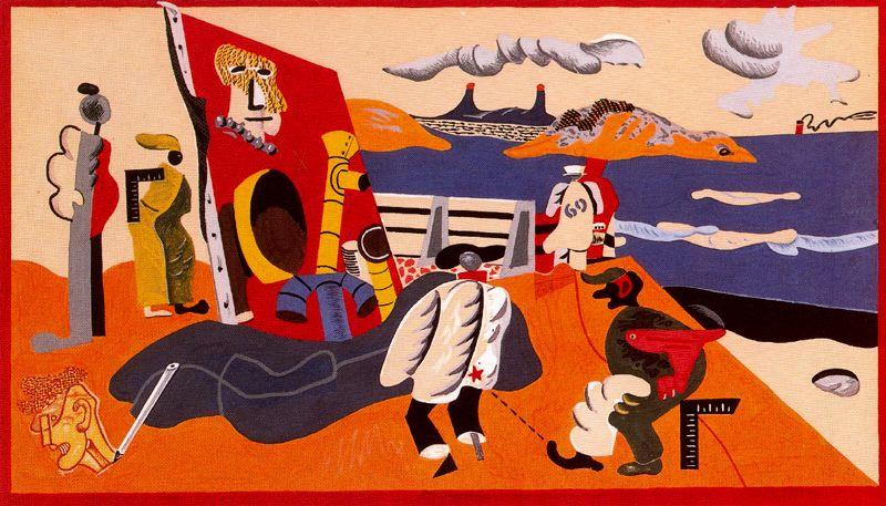 Wikioo.org - The Encyclopedia of Fine Arts - Painting, Artwork by Stuart Davis - Artist in Search of a Model