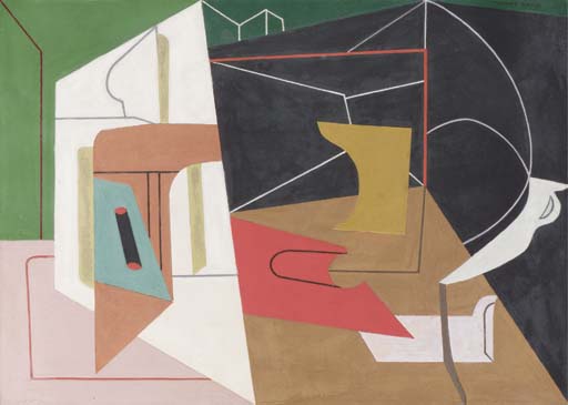 Wikioo.org - The Encyclopedia of Fine Arts - Painting, Artwork by Stuart Davis - Eggbeater No. 4