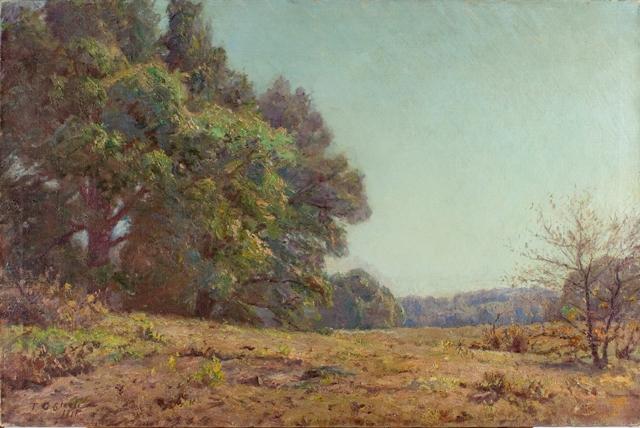 Wikioo.org - The Encyclopedia of Fine Arts - Painting, Artwork by Theodore Clement Steele - A Day in June