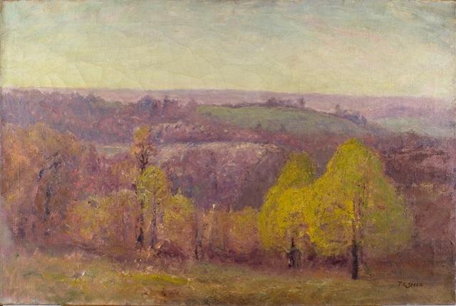 Wikioo.org - The Encyclopedia of Fine Arts - Painting, Artwork by Theodore Clement Steele - Autumn