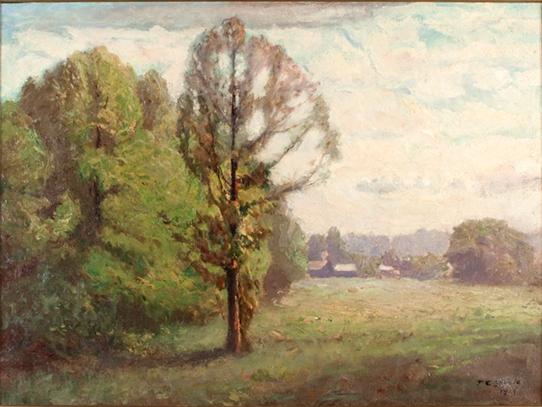WikiOO.org - Encyclopedia of Fine Arts - Maleri, Artwork Theodore Clement Steele - Early Summer