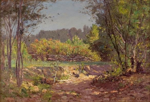 WikiOO.org - Енциклопедия за изящни изкуства - Живопис, Произведения на изкуството Theodore Clement Steele - Landscape 11